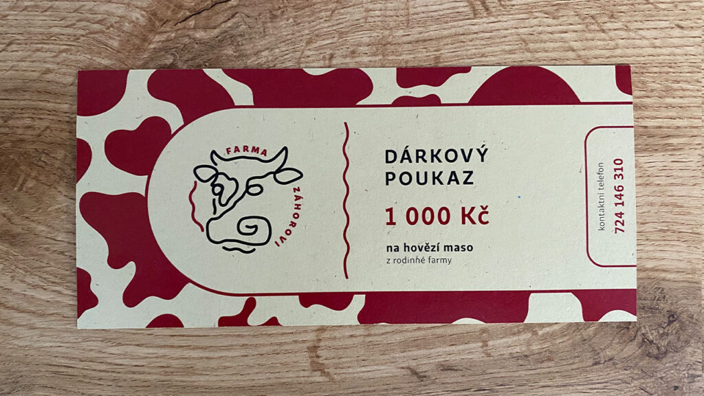 dárkový poukaz 1000